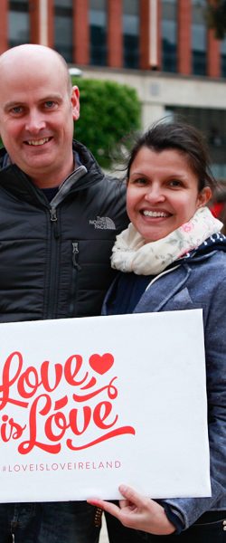 In support of LoveisLoveIreland