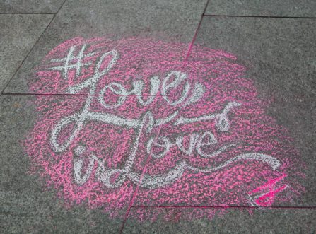 LoveisLoveIreland street art